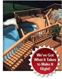 Porches and deck specialists